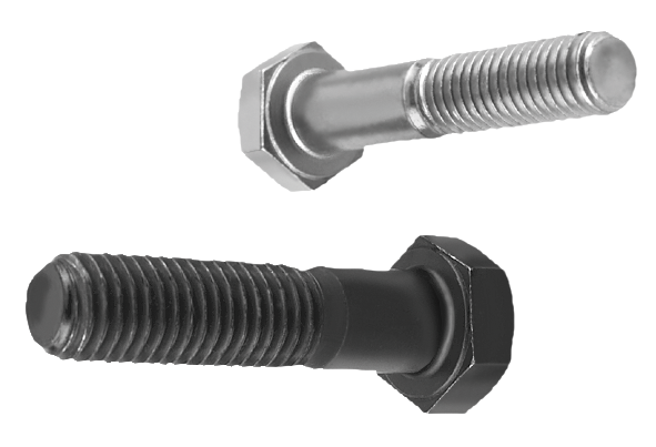 Giảm bu lông và ốc vít Shank giảm với sợi thô - Bu lông đầu hình lục giác DIN 931/ISO 4014/GB 5782